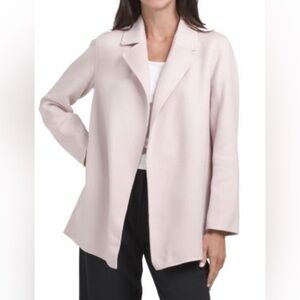 Theory Women’s Sileena Coat Petal Pink Winsome 2 Wool/Cashmere Size M NWT $595